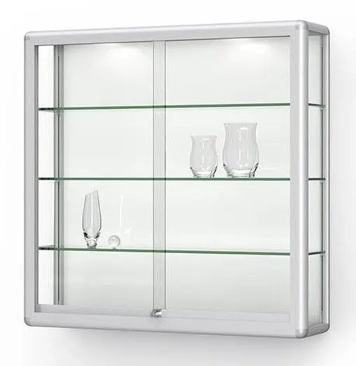 Vitrine, Glasvitrine, Wandvitrine, Regalvitrine, Glasschrank